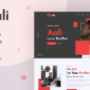 Aali (v1.0) Personal Portfolio WordPress Theme