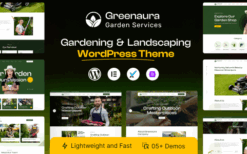 Greenaura (v1.0.6) Gardening & Landscape WordPress Theme