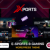 Xports (v1.0.0) eSports and Gaming WordPress Theme
