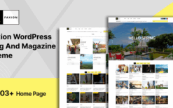 Faxion (v1.0.0) Fashion Magazine WordPress Theme