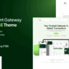 Wallex (v1.0.1) Online Payment Gateway WordPress Theme