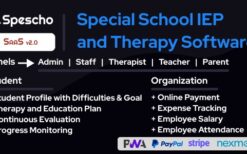 Spescho 2025-08-23 – Special School IEP and Therapy Software