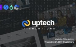 UpTech 1.0 — IT Solutions, Technology and Services Website Template