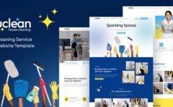 Uclean v1.0 – Cleaning Service Website Template