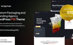 Wrapmax v1.0.0 Branding Agency FSE WordPress Theme
