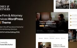 Firmly v1.0.0 Lawyer & Attorney FSE WordPress Theme