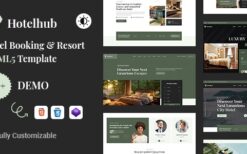 Hotelhub v1.0 – Hotel Booking & Travel Resort HTML5 Template
