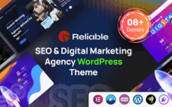 Reliable (v1.0.0) SEO & Digital Marketing Agency WordPress Theme