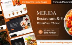 Merida v1.0.4 Restaurant & Food WordPress Theme