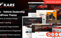 Kars (v2.0.0) Vehicle Dealership WordPress Theme