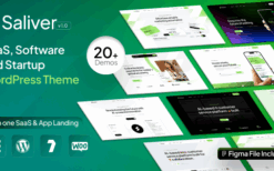 Saliver (v1.0.0) SaaS & Software Startup Tech WordPress Theme