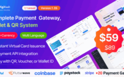 DigiKash v1.0.0 Complete Payment Gateway, Wallet & QR System