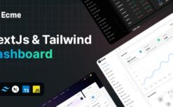 Ecme v1.2.3 – Next.js Tailwind Admin Template (Next 15 & App Router)