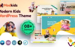 Modkids (v1.0.1) Modern Kids WordPress Theme