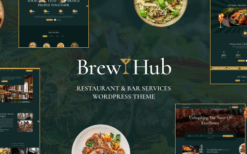 Brewhub (v1.0.1) Bar & Restaurant WordPress Theme