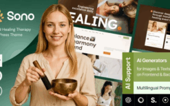 Sono (v1.0.0) Sound Healing Therapy WordPress Theme
