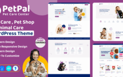 Petpal (v1.0) Pet Care & Pet Shop WordPress Theme