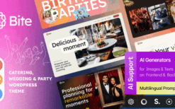 Bite (v1.0.0) Catering, Wedding & Party WordPress Theme
