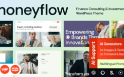 MoneyFlow (v1.0.0) Finance Consulting & Investment WordPress Theme