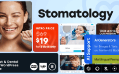 Stomatology (v1.0.0) Dentist & Dental Clinic WordPress Theme