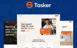 Tasker (v1.0.0) WordPress Theme