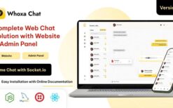 Whoxa Chat v1.0.8 – Chat Script | Web Whatsapp Clone | Nodejs chat Software | Chat Website | Group Chat