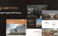 Luxtower (v1.1.2) Single Property WordPress Theme
