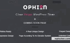 Ophion (v1.0) Clean WordPress Theme