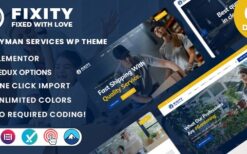 Fixity (v1.0.0) Handyman Services WordPress Theme