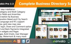 Whizbiz Pro v2.3 – Simple Business Listing Directory Map Script