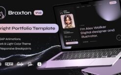 Braxton v1.0.1 – Personal Portfolio & Resume HTML Template