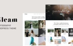 Gleam (v1.9.4) Portfolio Photography WordPress Theme