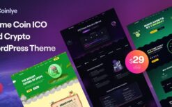 Coinlye (v1.0.0) Meme coin ICO & Crypto WordPress Theme