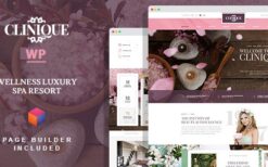 Clinique (v1.0) Wellness Luxury Spa Resort WordPress Theme