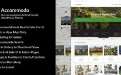 Accommodo (v1.2) Accommodation Travel WordPress Theme