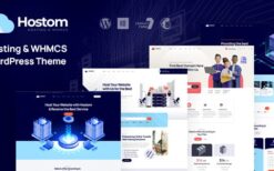 Hostom (v1.0) Web Hosting & WHMCS WordPress Theme