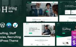 Hiring Hub (v1.2) Staffing Agencies WordPress Theme
