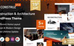 Construz (v1.0.0) Construction & Architecture WordPress Theme