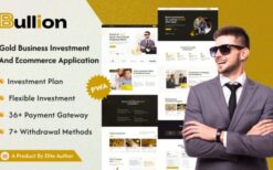Bullion v1.0 – Gold HYIP Investment And Ecommerce Application
