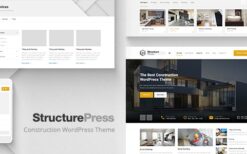 StructurePress v2.1.0 — Construction and Architecture WordPress Theme