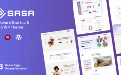 SaSa v1.0.5 Startup WordPress Theme