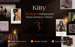 Kitty v1.0.2 Fashion Clothing, Furniture WordPress Theme