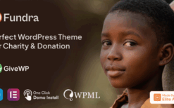 Fundra v1.3 Fundraising & Donation WordPress Theme