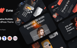 Evne v1.0.0 Creative Portfolio WordPress Theme