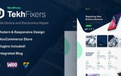 TekhFixers (v1.1.0) Mobile Device Repair WordPress Theme