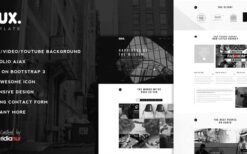 Diux (v1.4) Responsive One Page Portfolio Theme