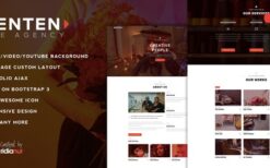 Benten (v1.1) Responsive One Page Portfolio Theme