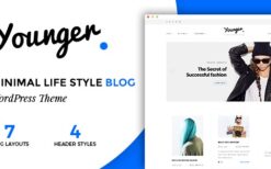 Younger Blogger (v1.1) Personal Blog Theme