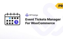 Event Tickets Manager for WooCommerce Pro v2.1.5