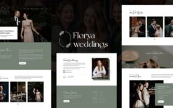 Florya v2.2.4 Wedding and Event Planner Elementor WordPress Theme